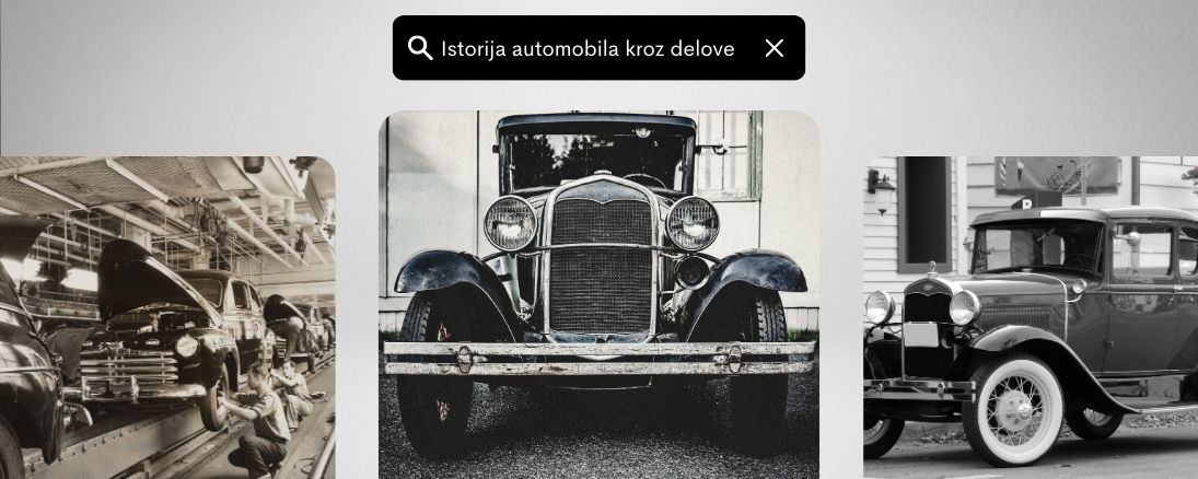 Istorija automobila kroz delove